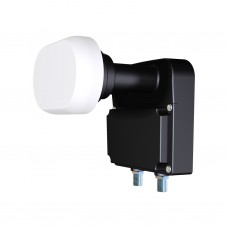 INVERTO Black Mono Twin Monoblock LNB ,4.3° for 60cm dish